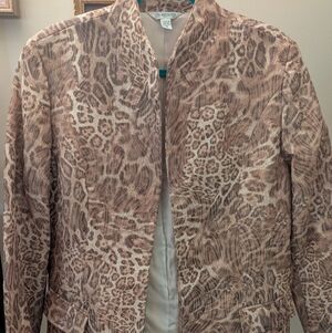 Leopard Print Women's Jacket